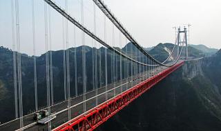 湘西矮寨特大悬索桥