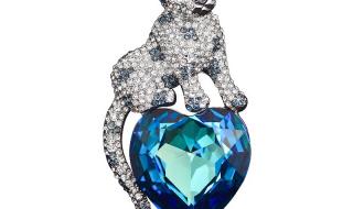 施华洛世奇水晶胸针 施华洛世奇水晶胸针